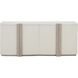Venetta 75 X 19.5 inch Cream / Warm Brass Sideboard